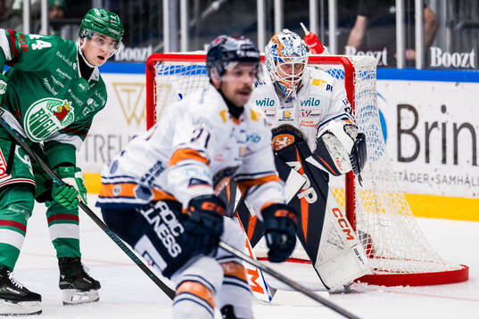 Växjös målvakt Adam Åhman