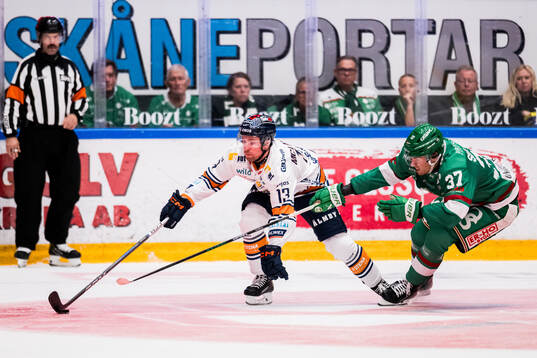 Växjös Dylan McLaughlin och Rögles Albin Sundsvik
