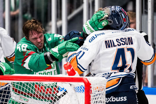 Rögles Filip Johansson och Växjös Ludvig Nilsson