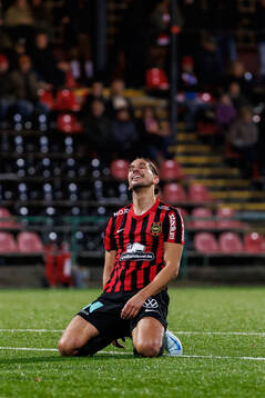 Brommapojkarnas Nikola Vasic deppar