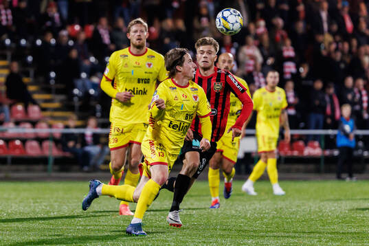 Kalmars Johan Karlsson och Brommapojkarnas Wilmer Odefalk