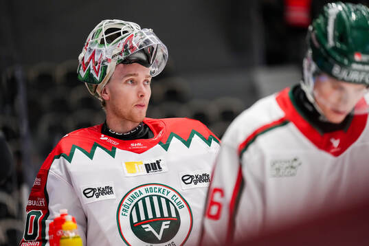 Frölundas målvakt Tobias Normann