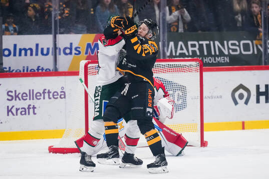 Frölundas Tom Nilsson och Skellefteås Jonathan Davidsson