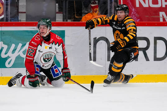 Frölundas Max Friberg och Skellefteås Andreas Johnson