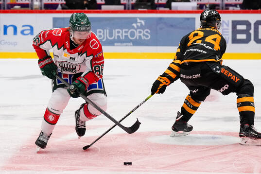 Frölundas Erik Thorell och Skellefteås Oscar Lindberg