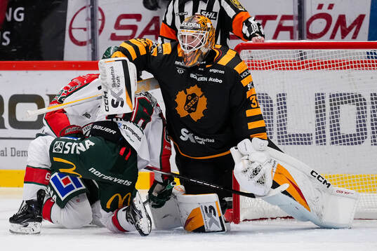 Skellefteås målvakt Linus Söderström