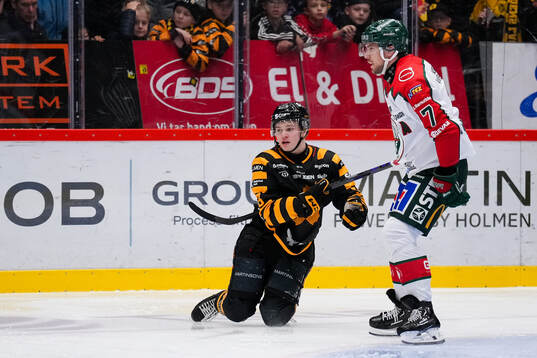 Skellefteås Zeb Forsfjäll och Frölundas Henrik Tömmernes