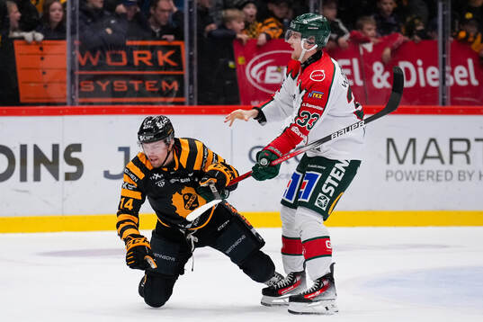 Skellefteås Andreas Johnson och Frölundas Linus Högberg