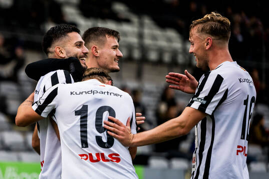 Landskronas Edi Sylisufaj, Vincent Sundberg och Robin