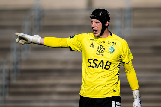 Brages målvakt Viktor Frodig