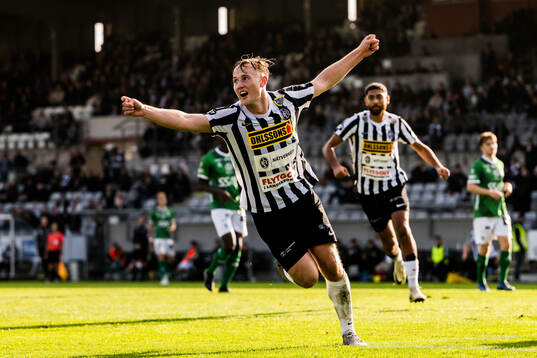 Landskronas Jesper Strid jublar