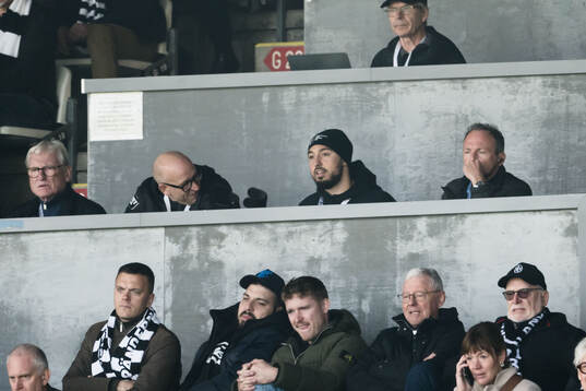 Landskronas manager Billy Magnusson och målvakt Amr