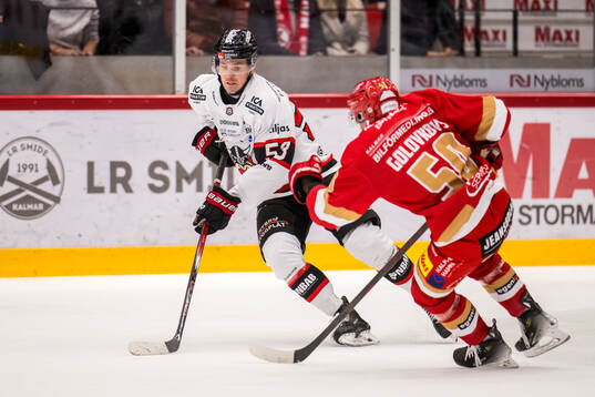 Nybros Jesper Mångs och Kalmars Georgs Golovkovs