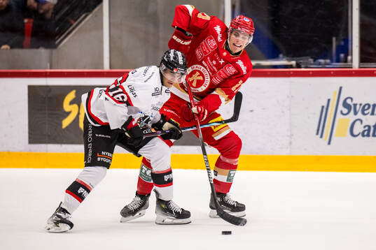 Nybros Hugo Gabrielson och Kalmars Matthew Struthers