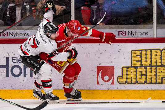 Nybros Emil Forslund och Kalmars Mathias Wigley
