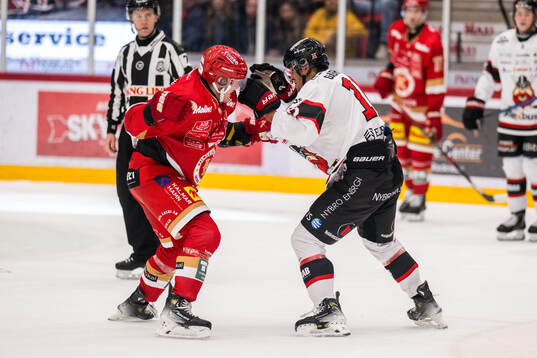 Kalmars Georgs Golovkovs och Nybros Hugo Gabrielson