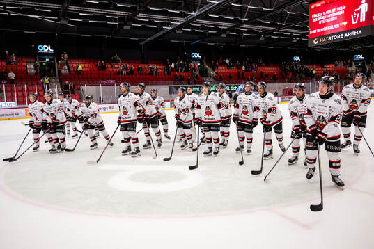 Nybro spelare jublar
