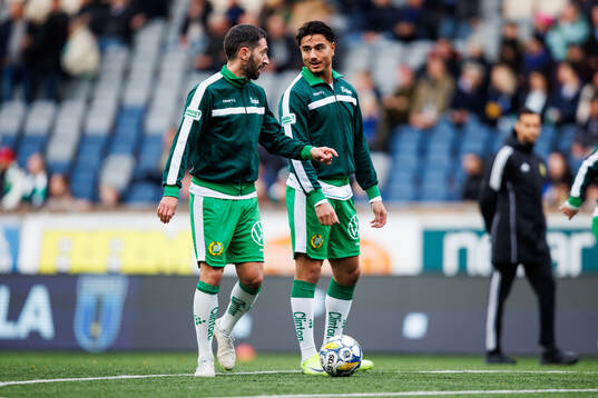 Hammarbys Nahir Besara och Jusef Erabi