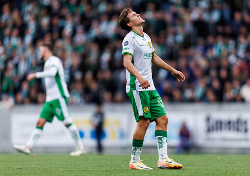 Hammarbys Hampus Skoglund deppar