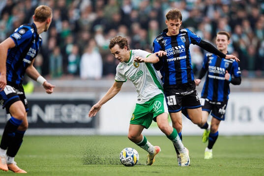Hammarbys Hampus Skoglund och Sirius Marcus Lindberg