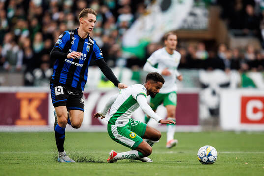 Sirius Marcus Lindberg och Hammarbys Tesfaldet Tekie