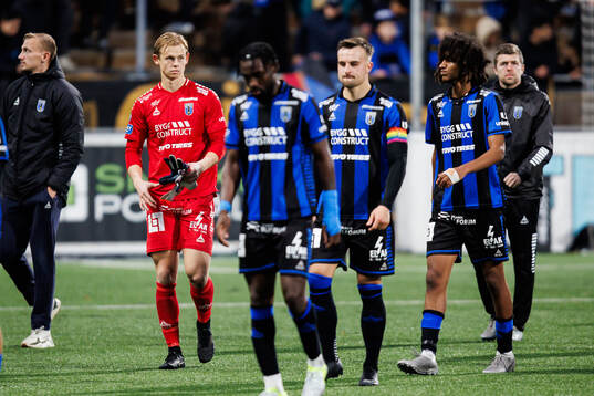 Sirius målvakt Jakob Tånnander deppar