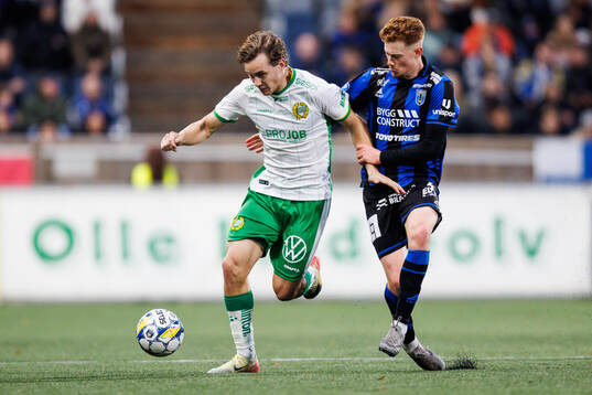 Hammarbys Hampus Skoglund och Sirius August Ljungberg