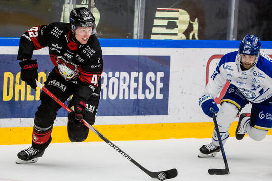 Malmö Redhawks Robin Salo och Leksands Oskar Lang