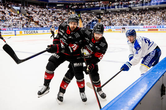 Malmö Redhawks Robin Hanzl och Malmö Redhawks Johan