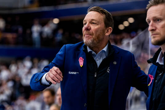 Leksands tränare Charles Berglund