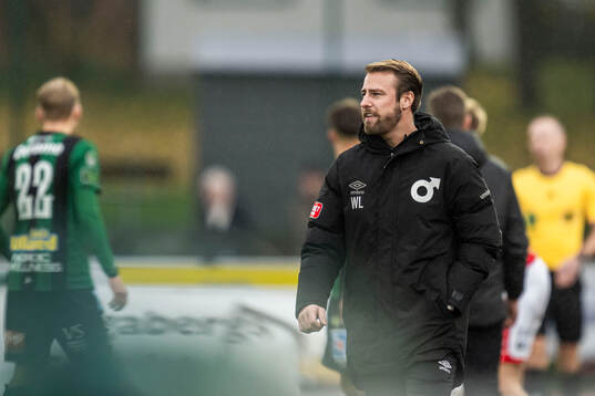 Degerfors tränare William Lundin
