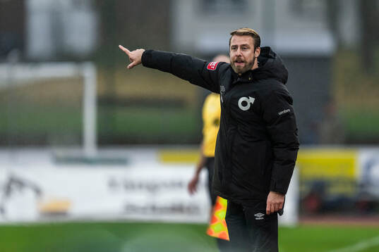 Degerfors tränare William Lundin