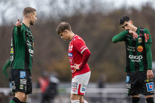 Degerfors Kevin Holmén deppar