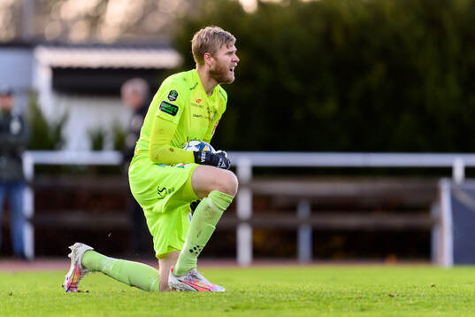 Varbergs målvakt Fredrik Andersson