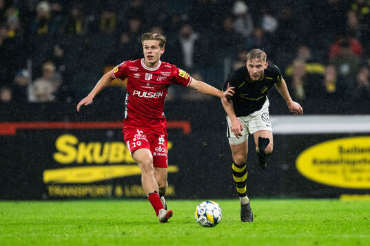 Elfsborgs Gottfrid Rapp och AIKs Eskil Edh