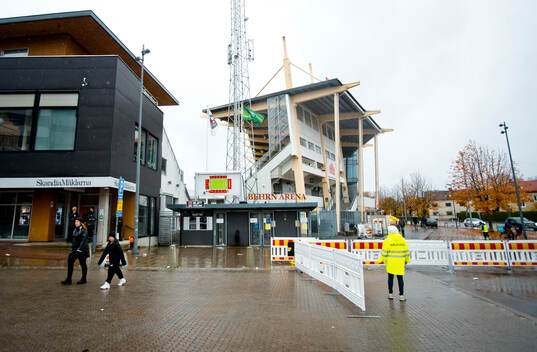 Höst vid Behrn Arena