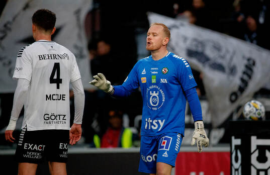 Örebros målvakt Malte Påhlsson