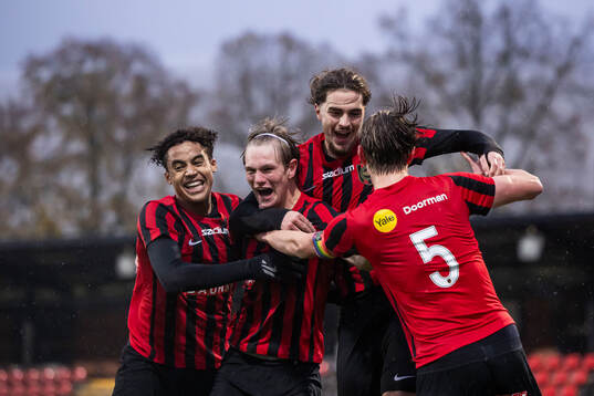 Brommapojkarnas Jonas El Mallah, Jacob Ringqvist, Leart