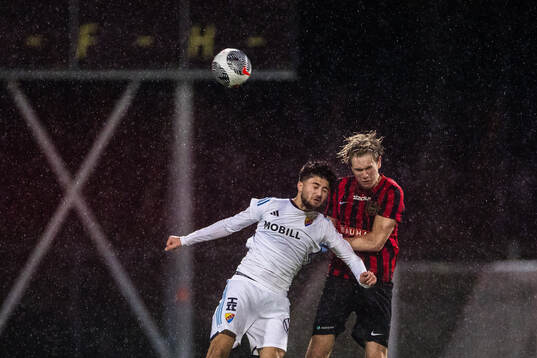 Djurgårdens Christopher Sliwo och Brommapojkarnas Jacob