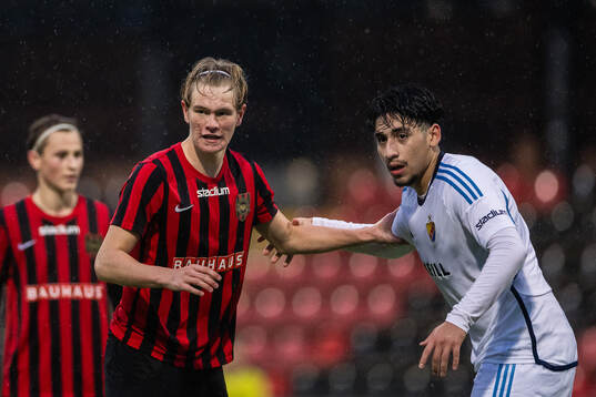 Brommapojkarnas Jacob Ringqvist och Djurgårdens Angel