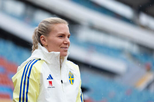 Josefine Rybrink of the Swedish women's national football