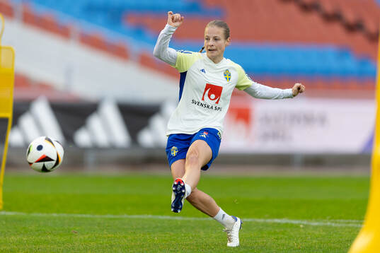 Anna Anvegård of the Swedish women's national football team