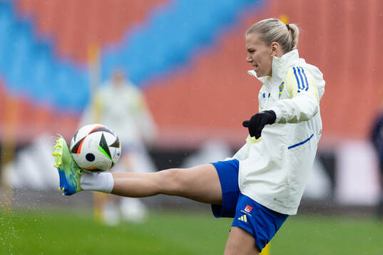Josefine Rybrink of the Swedish women's national football