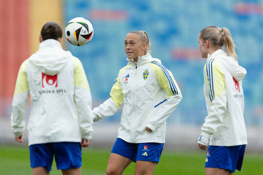 Hanna Bennison of the Swedish women's national football team