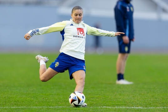 Hanna Wijk of the Swedish women's national football team