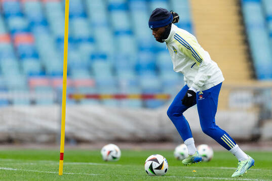 Evelyn Ijeh of the Swedish women's national football team