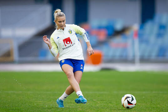 Amanda Nildén of the Swedish women's national football team