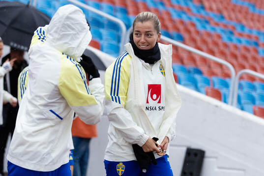 Linda Sembrant of the Swedish women's national football team