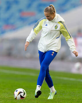 Fridolina Rolfö of the Swedish women's national football