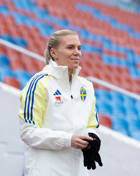 Josefine Rybrink of the Swedish women's national football